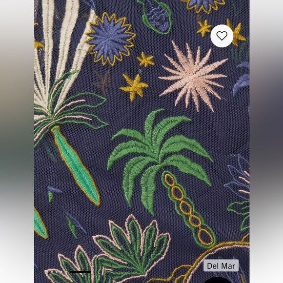 Nwt Johnny Was
Nova Paneled Midi-Dress Embroidered Del Mar Navy - Picture 11 of 11